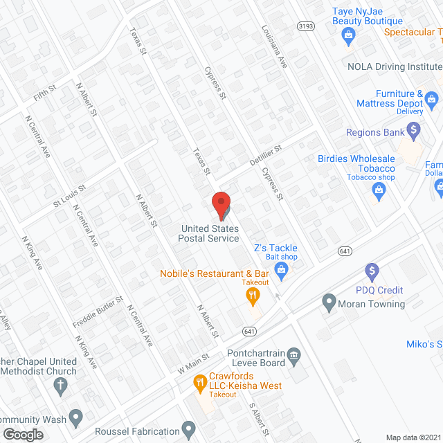 Riverlands Health Care Ctr in google map