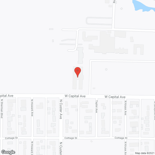 Nebraska Veterans Home in google map