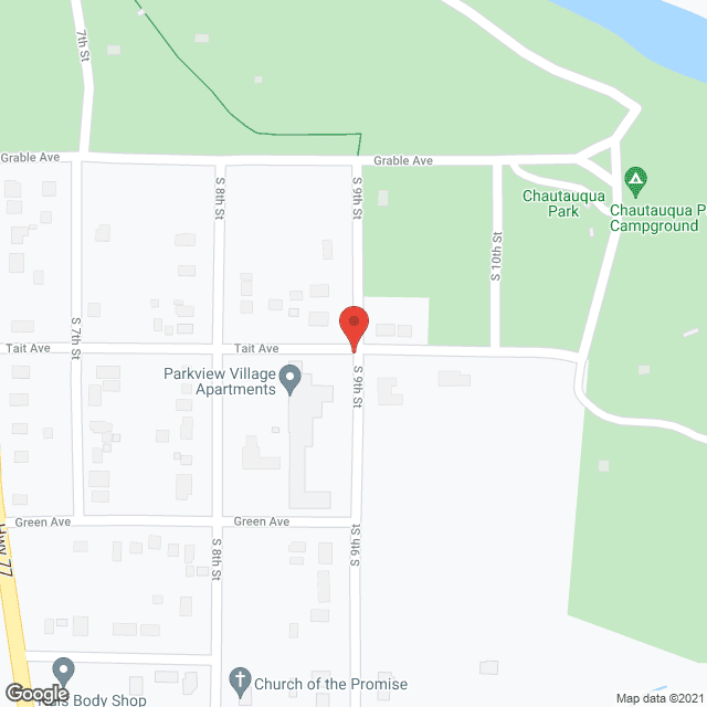 Parkview Center in google map