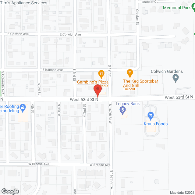 Colwich Health Ctr in google map