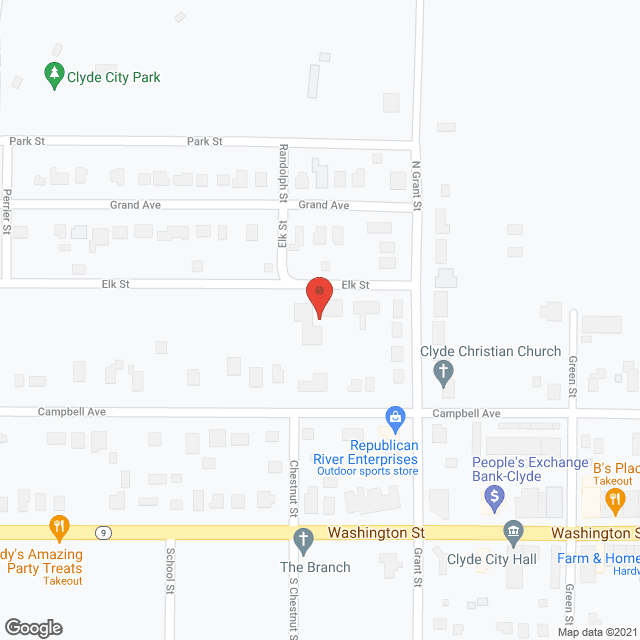 Elk Creek Manor in google map