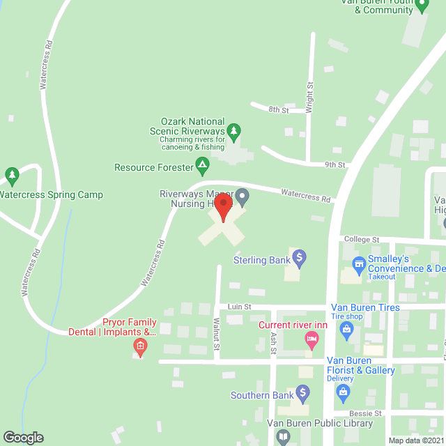 Riverways Manor Nursing Home in google map