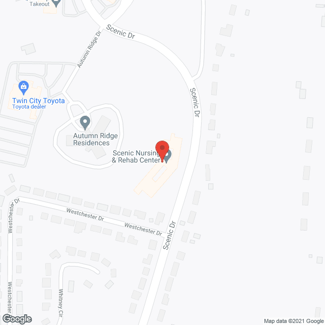 Scenic View Skilled Care and RCF in google map