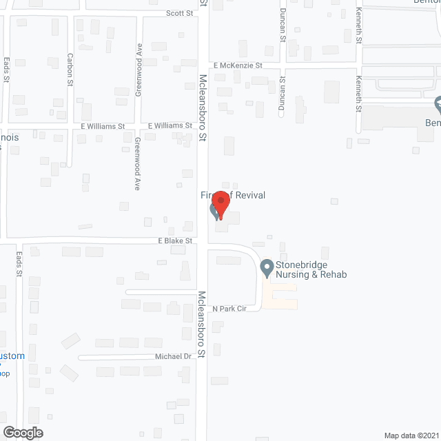 Severin Intermediate Care Home in google map