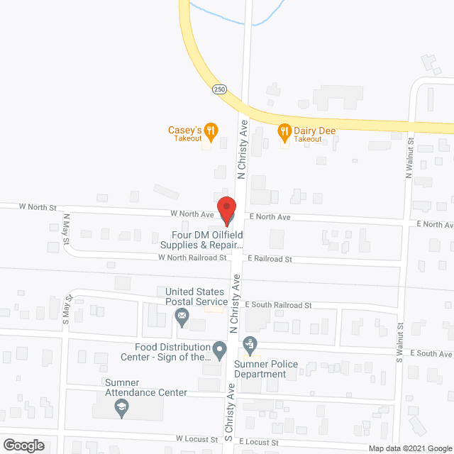 Hickory Estates in google map