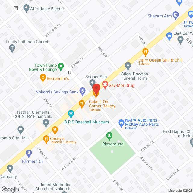 Montgomery Terrace in google map
