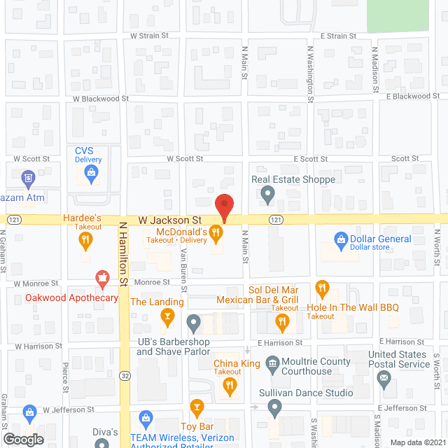 Illinois Masonic Home in google map