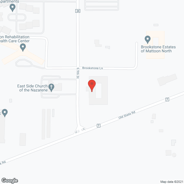 Brookstone Estates in google map