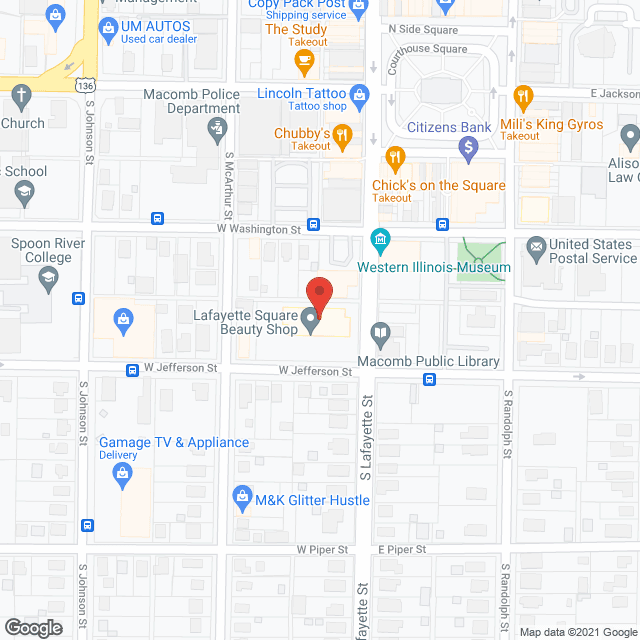 Lafayette Square Inc in google map