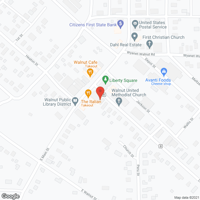 Walnut Manor Nursing Home in google map