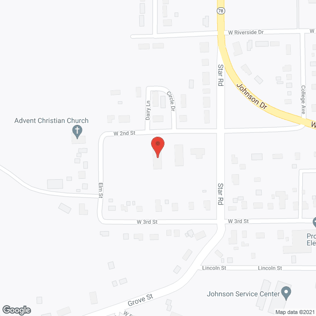 Prophet Manor Apartments in google map