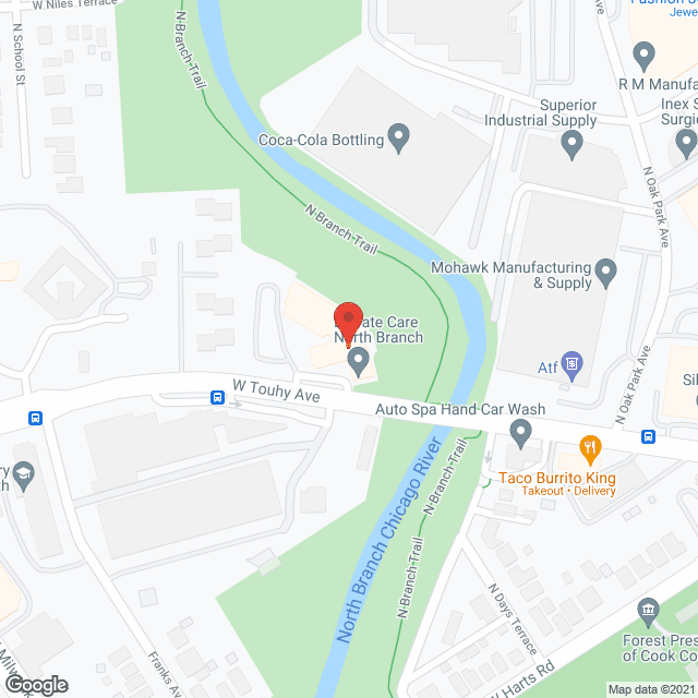 Forest Villa Nursing Ctr/ Avanti wellness and in google map