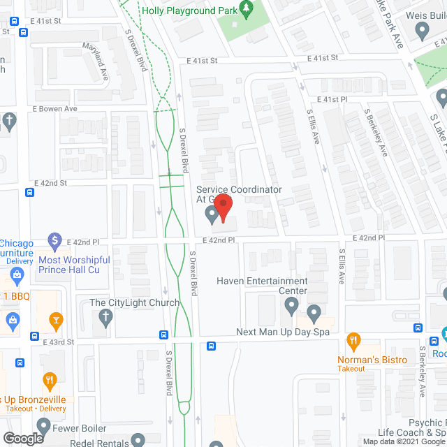 Grant Village in google map