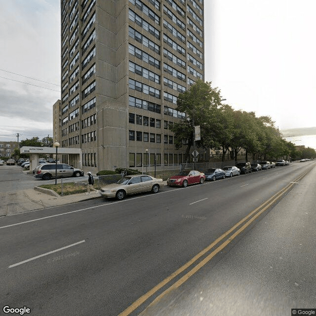street view of Alpha Towers Apartments