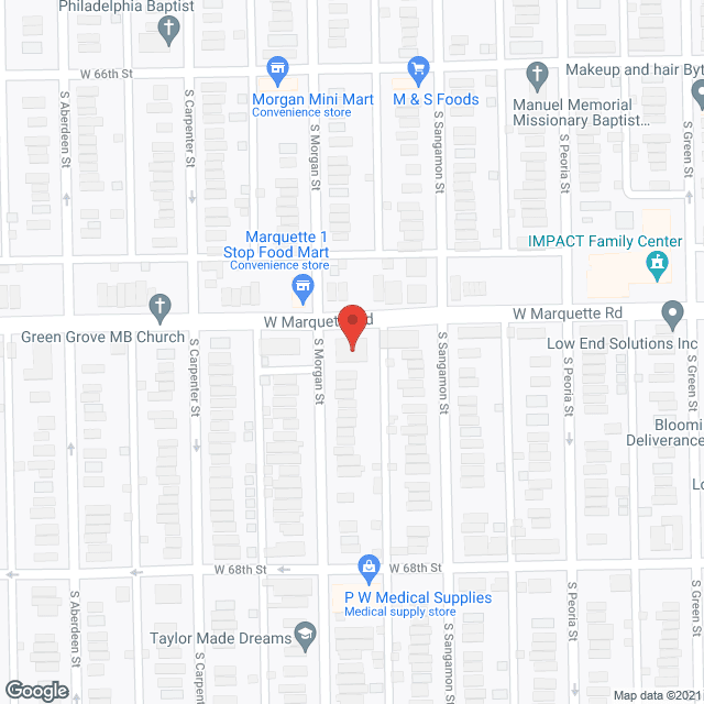 Hammond House in google map