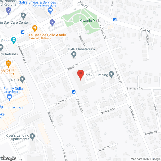 Heritage Manor in google map