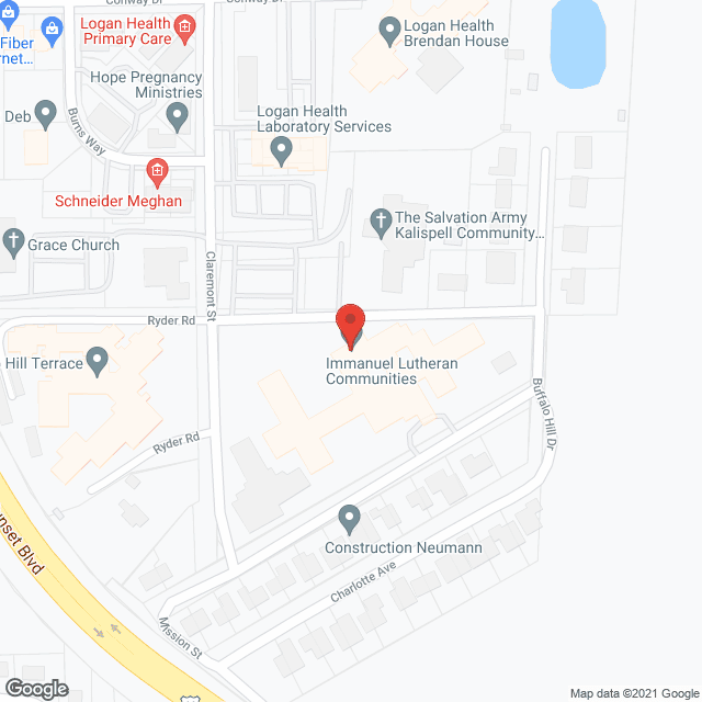 Immanuel Lutheran Home in google map