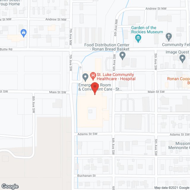 St Luke's Community Home in google map