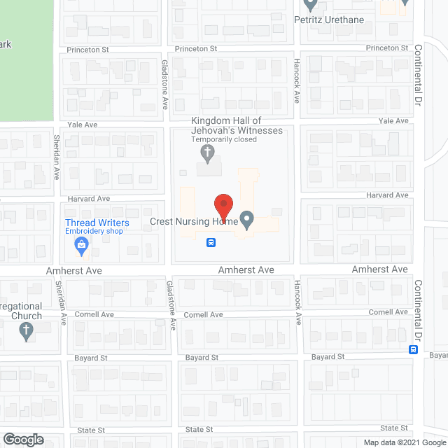 Crest Nursing Home in google map