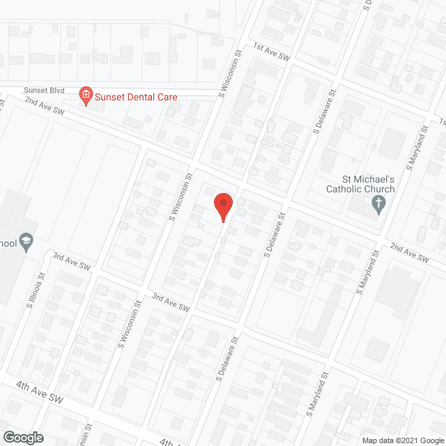 Beehive Homes of Conrad in google map