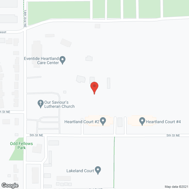 Eventide Heartland Courts Senior Living Apartments in google map