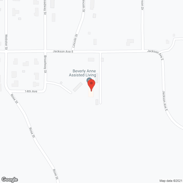 Beverly Anne Assisted Living in google map