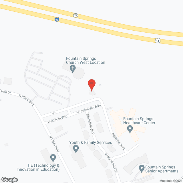 Fountain Springs Healthcare Center in google map
