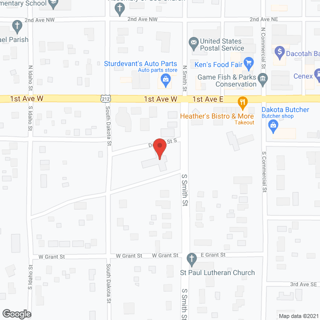 Roetell Senior Housing in google map