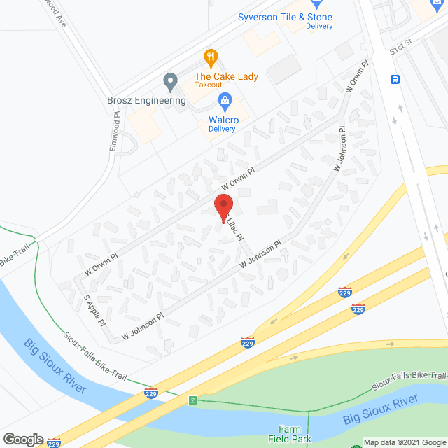 Johnson Estates in google map