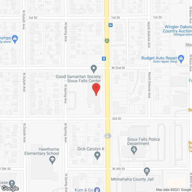 Good Samaritan Ctr in google map