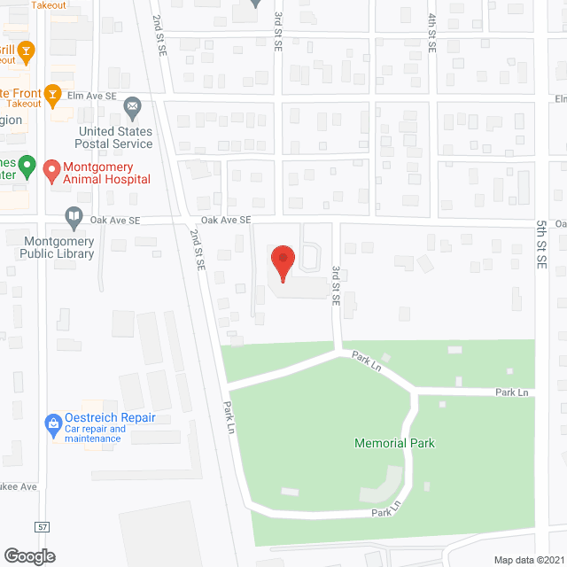 Park Manor in google map