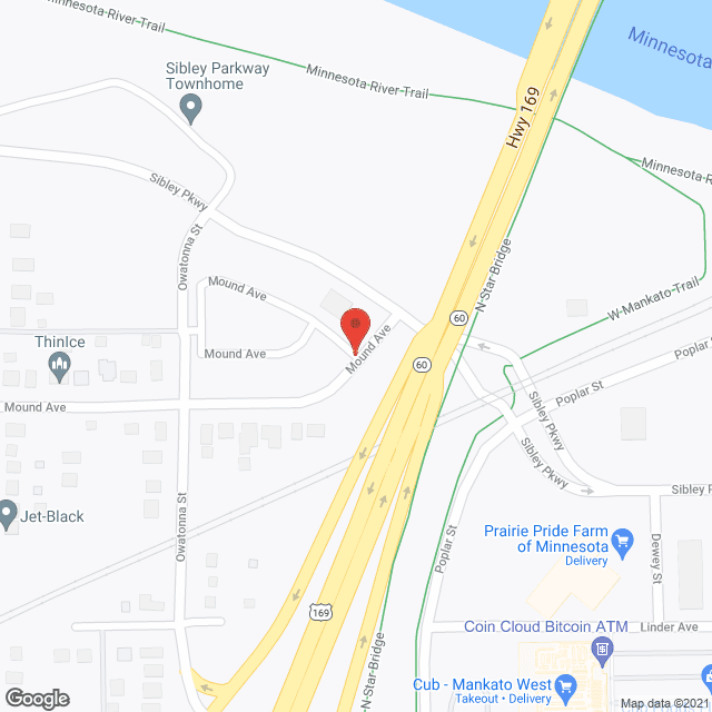 Mankato Lutheran Home in google map