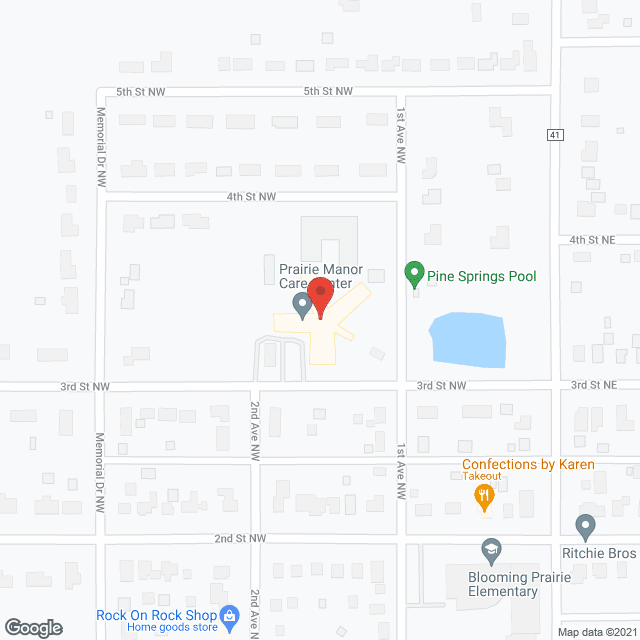 Prairie Manor Inc in google map