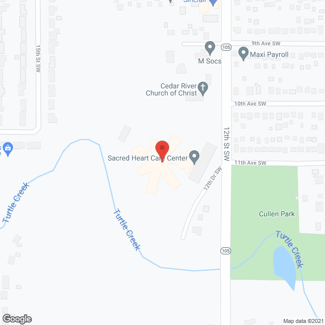 Sacred Heart Care Ctr in google map