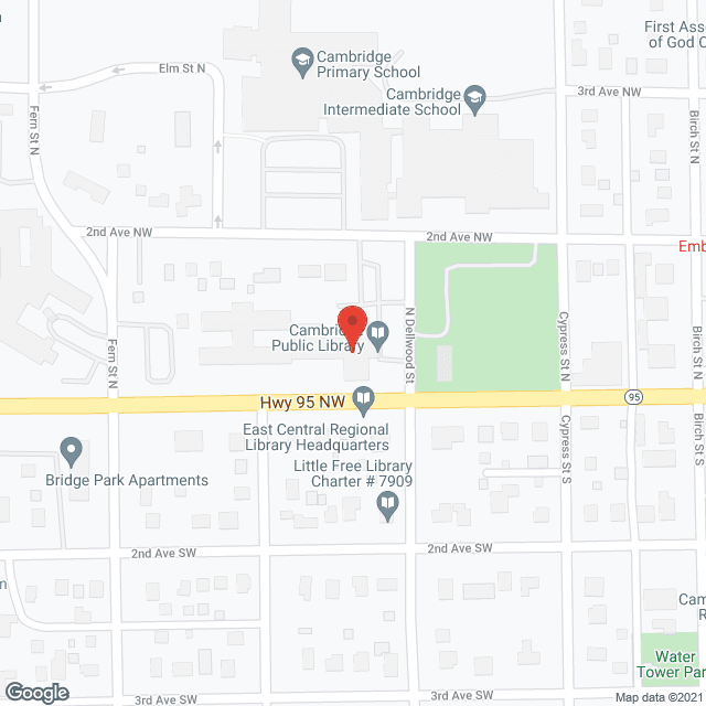 Cambridge Health Care Ctr in google map