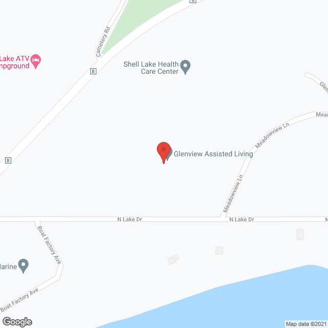 Glenview in google map