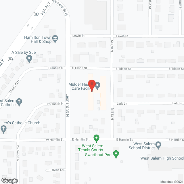 Mulder Health Care Facility in google map