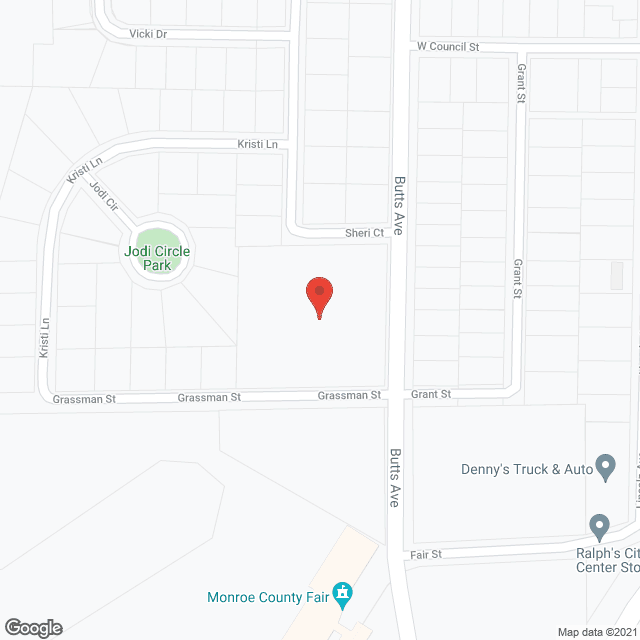 Tomah Health Care Ctr in google map