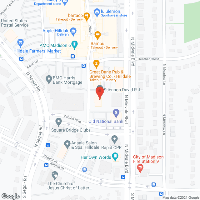 Frederic Care Ctr Inc in google map
