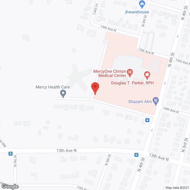 Mercy Medical Center-Clinton in google map