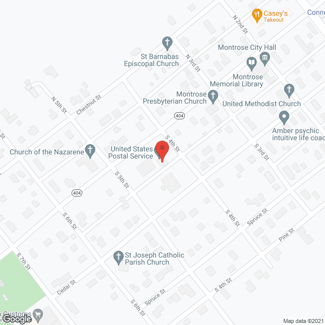 Montrose Health Ctr in google map