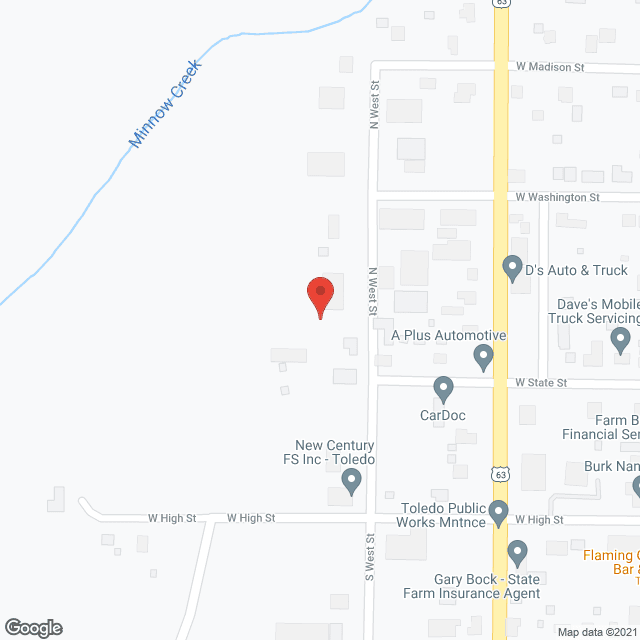 Grandview Acres Village Apt in google map