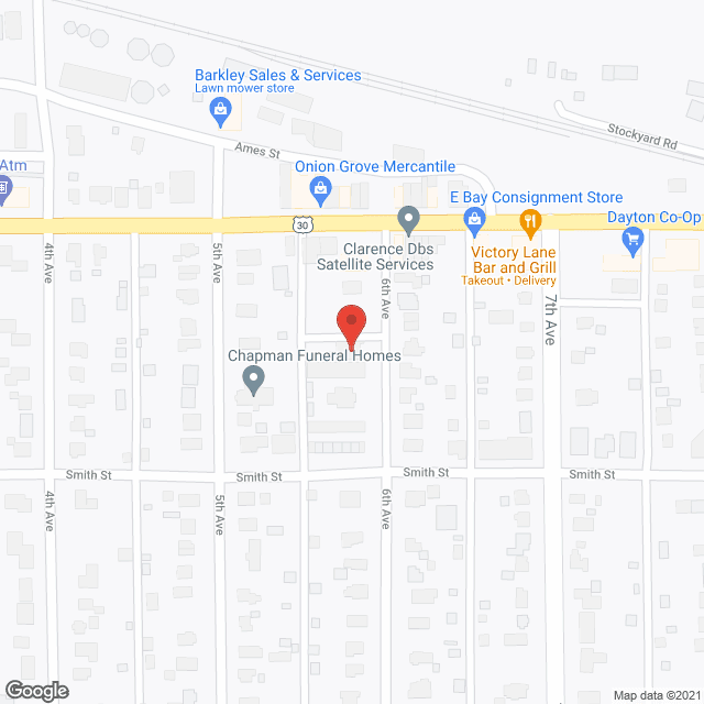 Clarence Nursing Home in google map