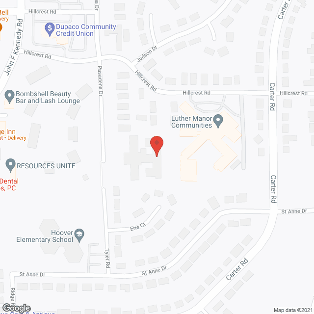 Ennoble Manor Care Ctr in google map