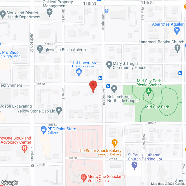 Jennings Center in google map