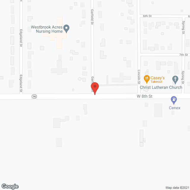 Westbrook Acres in google map