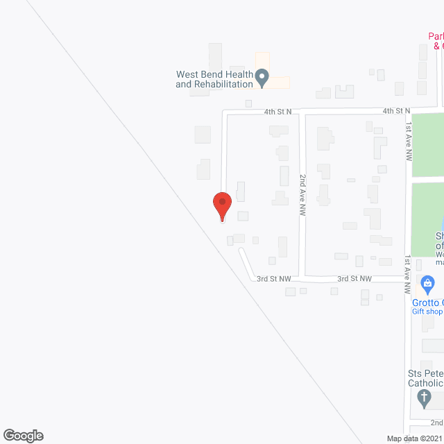 Prairie Creek Assisted Living in google map