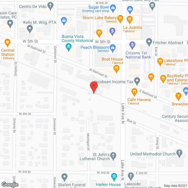 Buena Vista Manor in google map