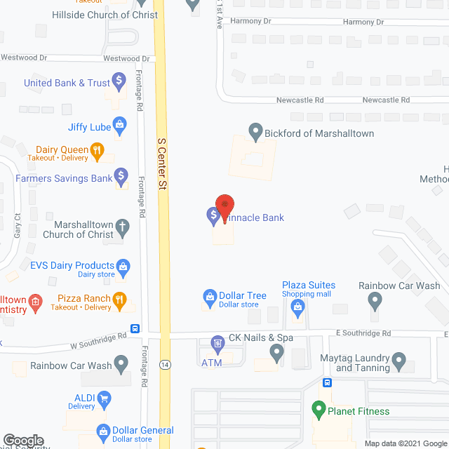 Southridge Nursing & Rehab in google map
