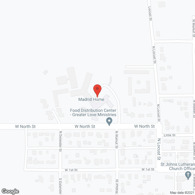 Madrid Home in google map